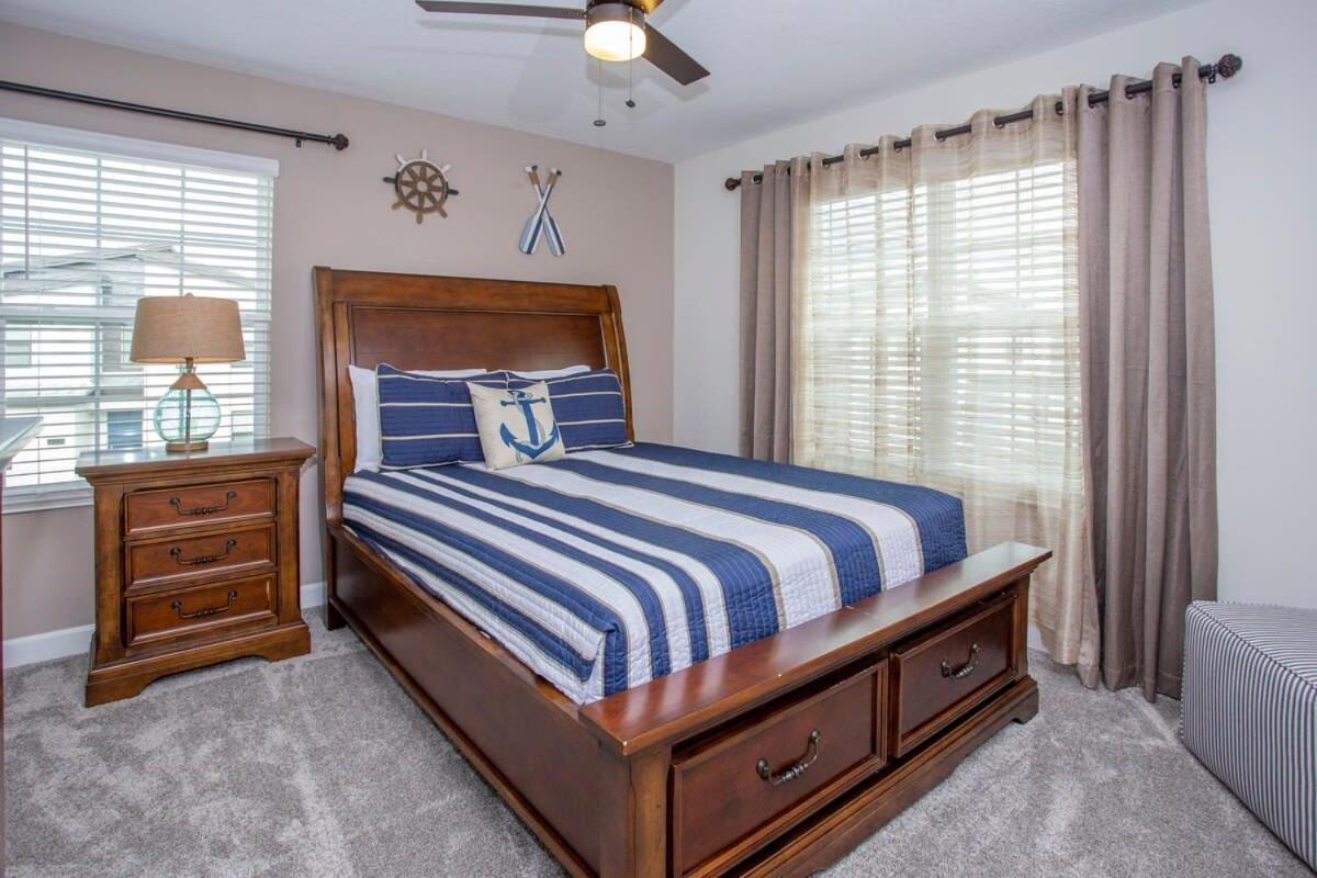 Wonderful 5 Bedroom W/ Pool Close To Disney 4801 Kissimmee Esterno foto