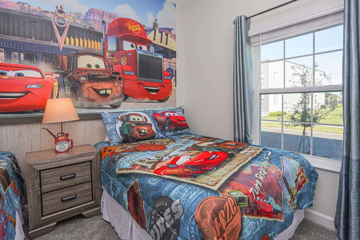 Wonderful 5 Bedroom W/ Pool Close To Disney 4801 Kissimmee Esterno foto